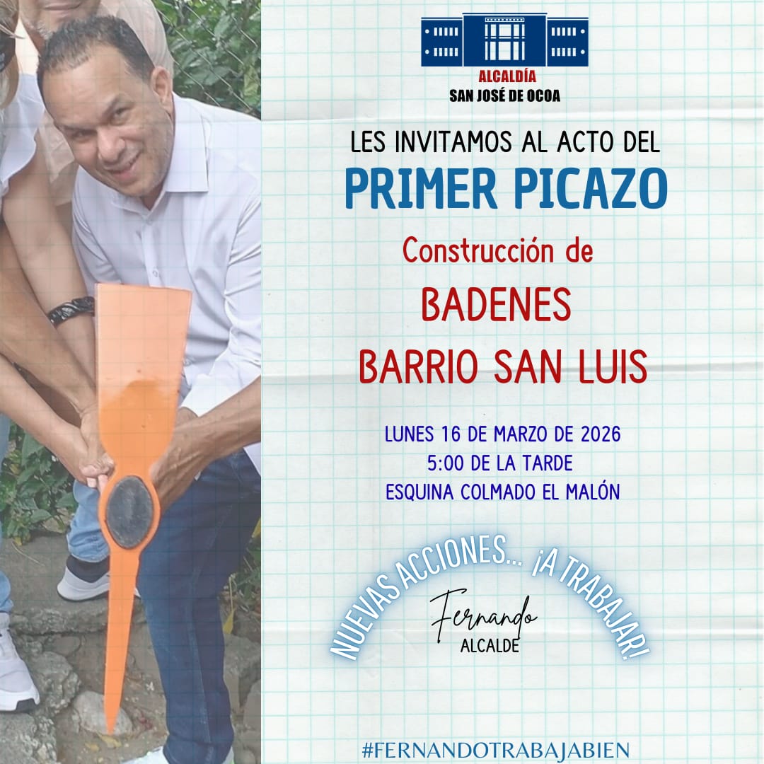 ALCALDÍA INICIARÁ NUEVAS OBRAS EN EL BARRIO SAN LUIS