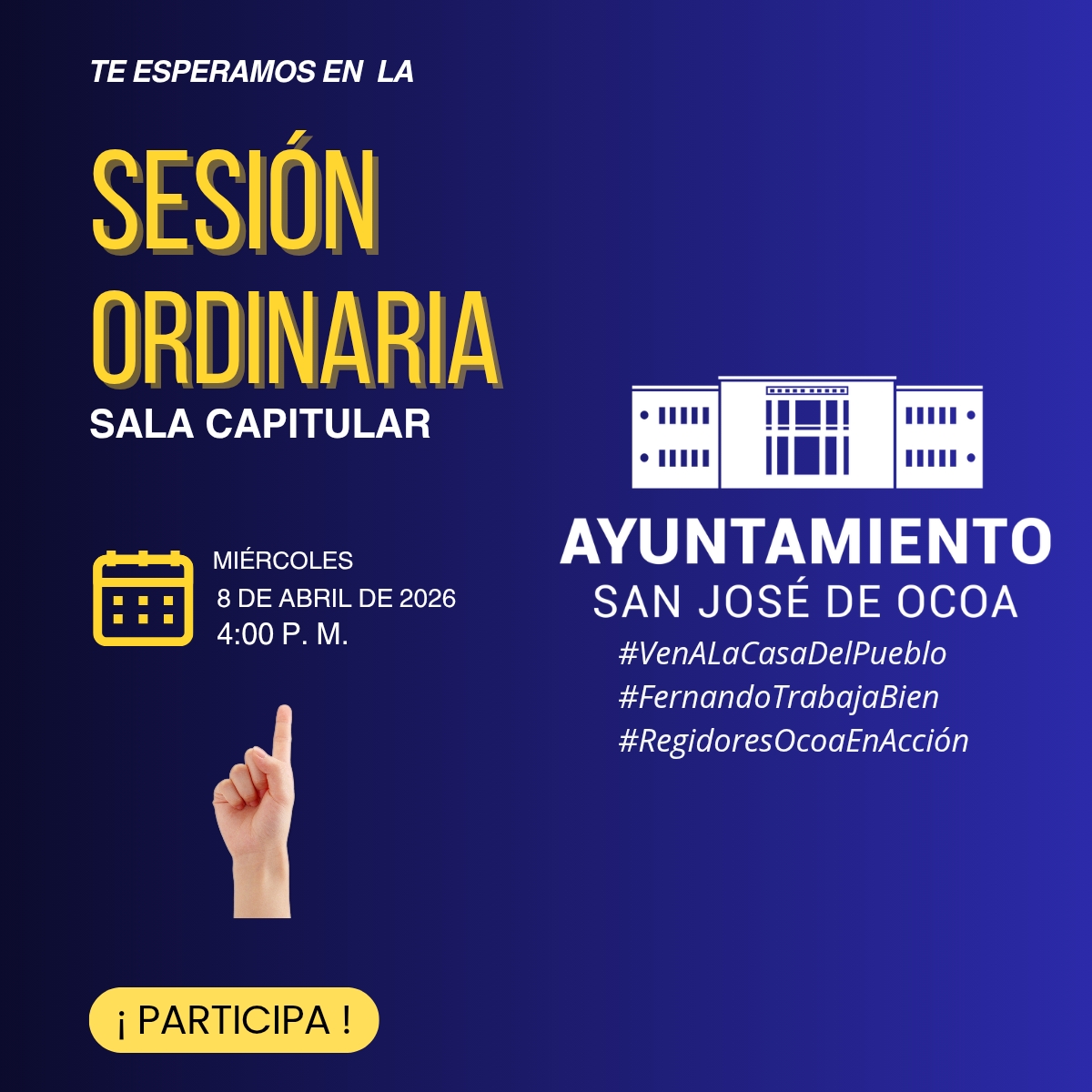 Alcalde Fernando y regidores analizan medidas de ordenamiento en Ocoa