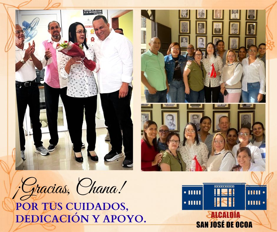 La Alcaldía despide con honores a María de Los Ángeles Medina Díaz (Chana) tras 11 años de servicio