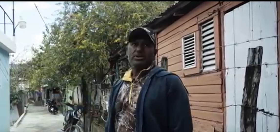 LÍDER COMUNITARIO AGRADECE EL VACIADO DE CONCRETO EN EL BARRIO SAN FRANCISCO
